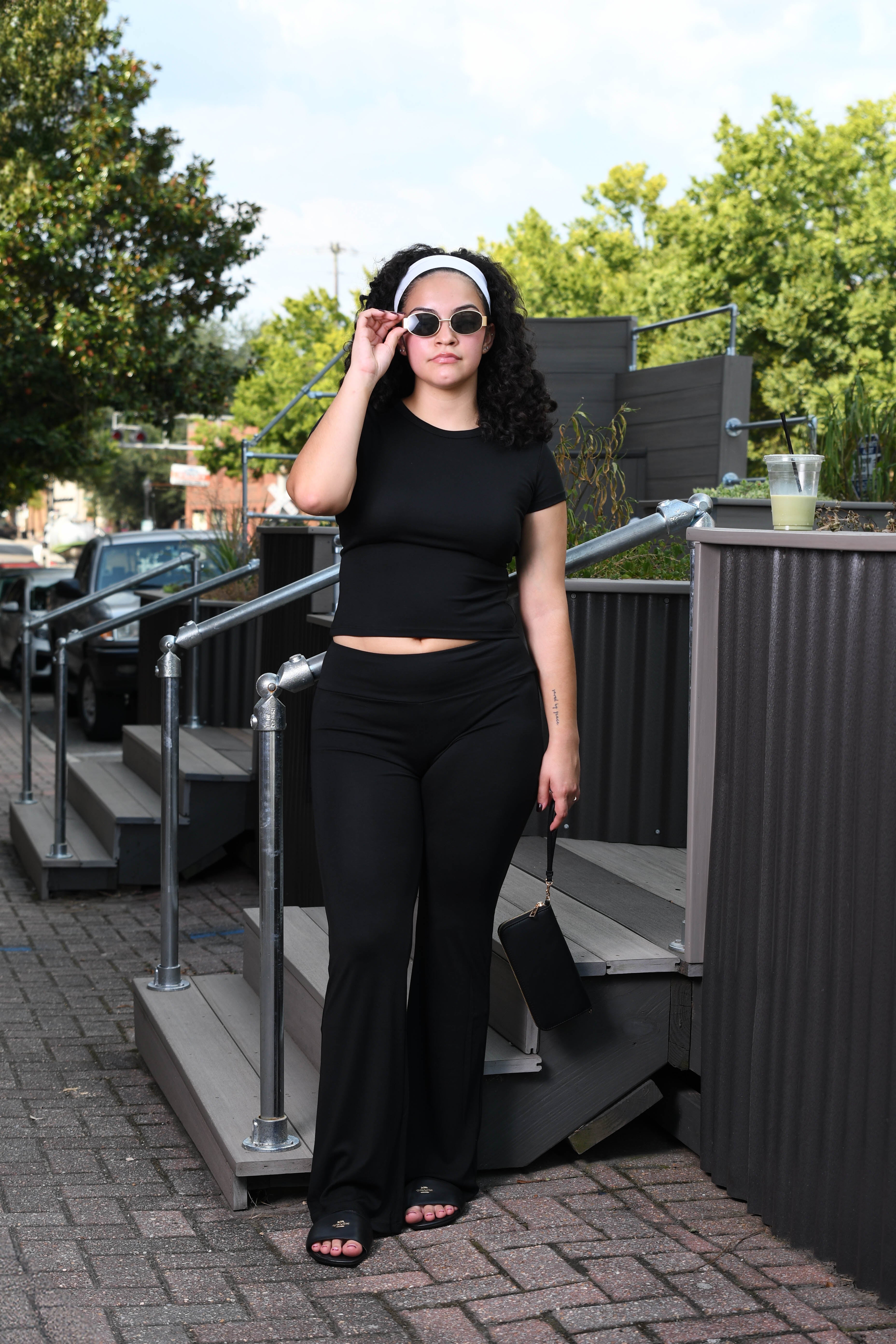 Classic Modal Crop - Black
