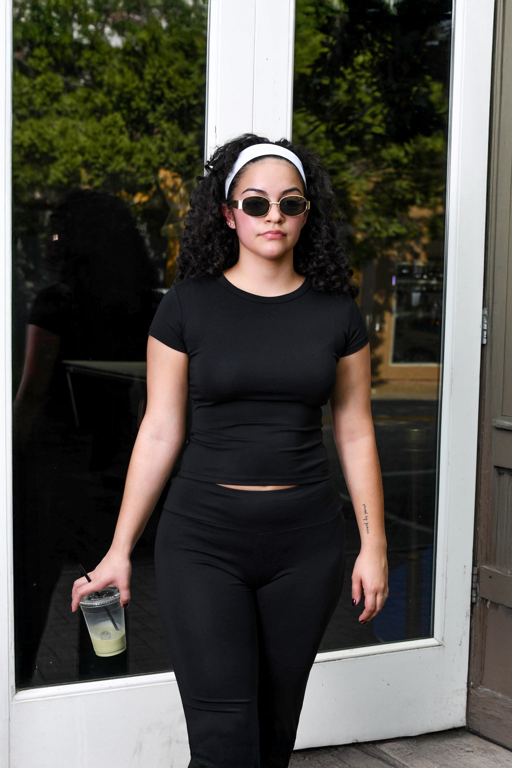 Classic Modal Crop - Black